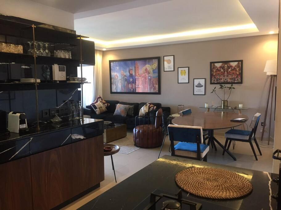 Luxueux Appart Hivernage Avec Vue Sur L"Atlas Marrakesh Buitenkant foto
