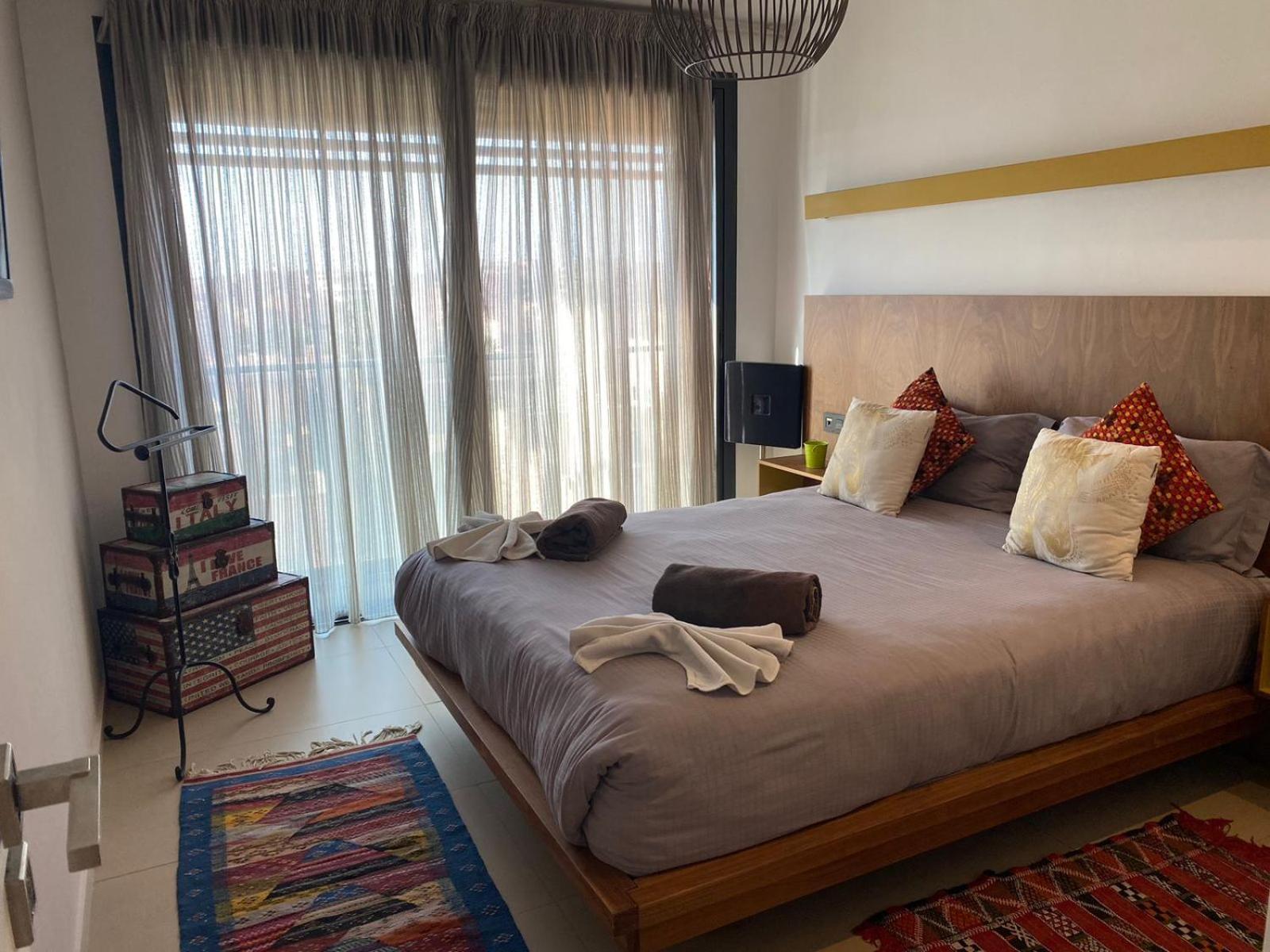 Luxueux Appart Hivernage Avec Vue Sur L"Atlas Marrakesh Buitenkant foto