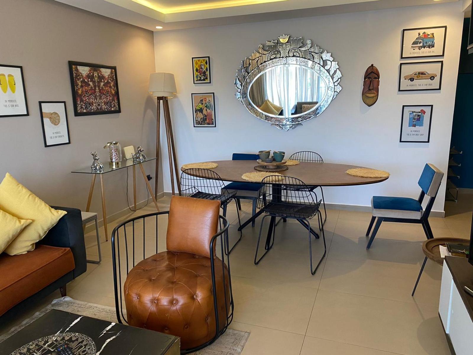 Luxueux Appart Hivernage Avec Vue Sur L"Atlas Marrakesh Buitenkant foto